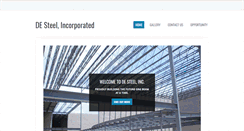 Desktop Screenshot of desteelinc.com